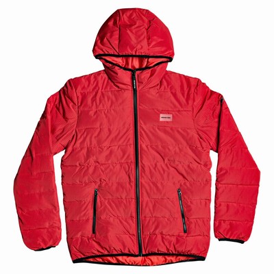 DC Turner Puffer Insulator Men's Red Jackets Australia WJM-901